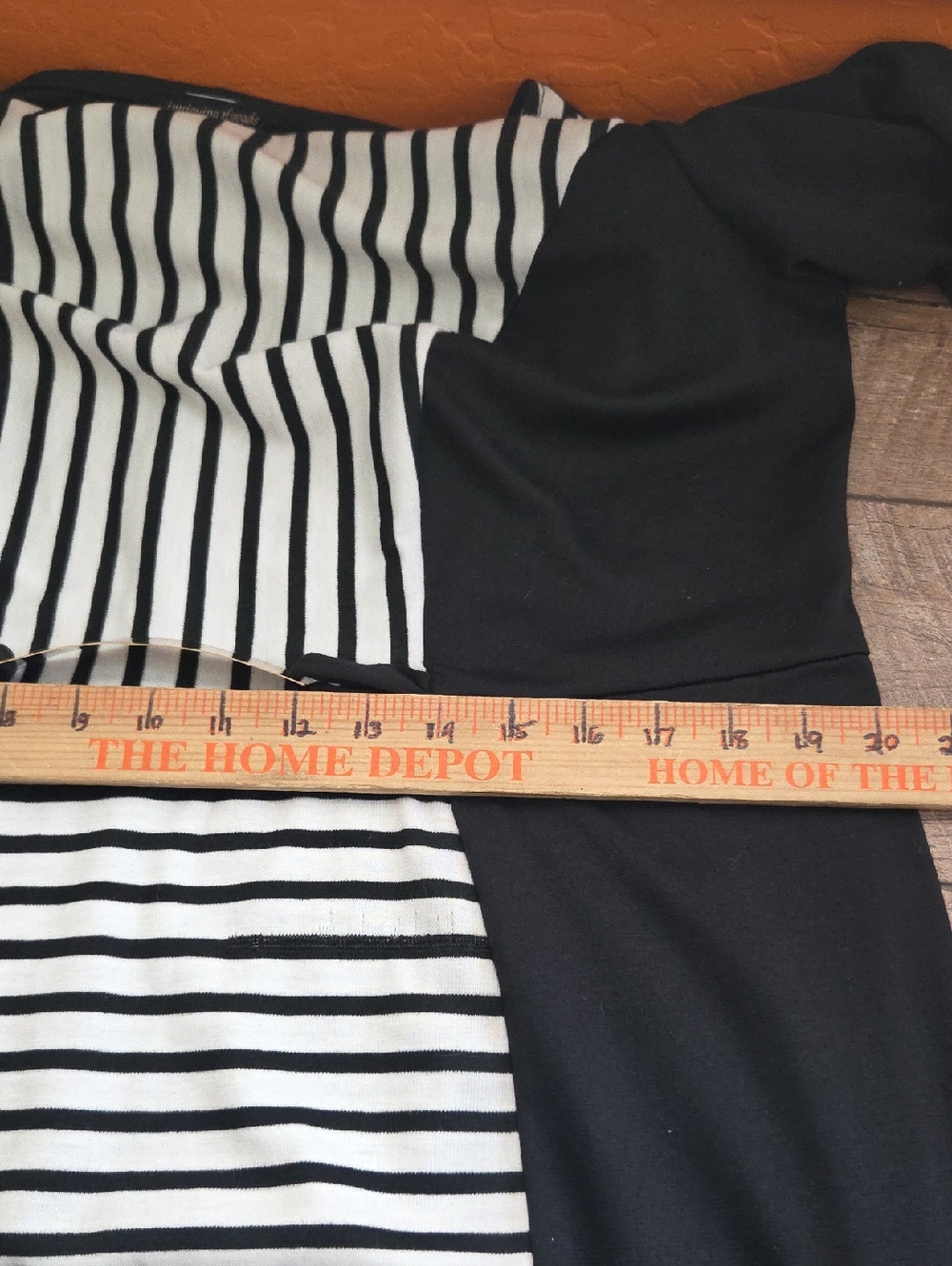 Intriguing Threads Colorblock With Stipes Dress - Picture 6 of 7